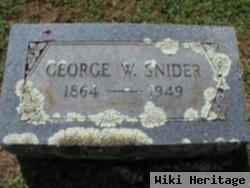 George W Snider