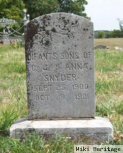 Infant Sons Snyder