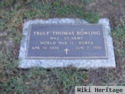 Maj Truly Thomas Bowling