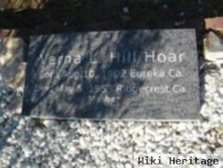 Verna Leona Hill Hoar