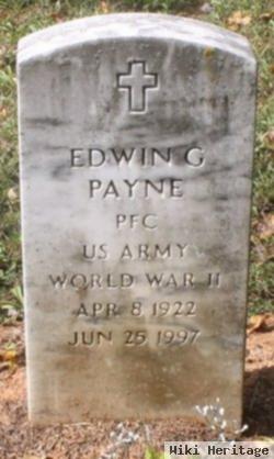 Pfc Edwin G. Payne