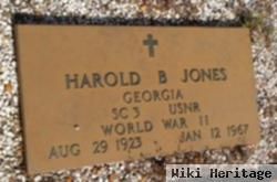 Harold B Jones