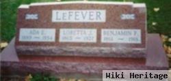 Benjamin Franklin Lefever