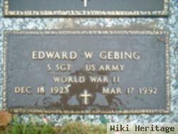 Edward W Gebing