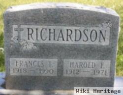 Frances T Richardson