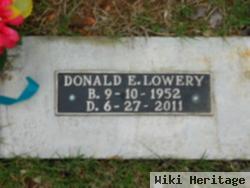 Donald E. Lowery