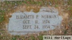 Elizabeth P. Lane Norman
