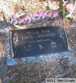 Willie Mae Davis Simmons