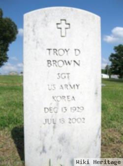 Troy D Brown