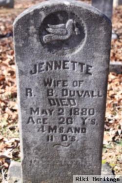 Catherine Jeanette Jarvis Duvall
