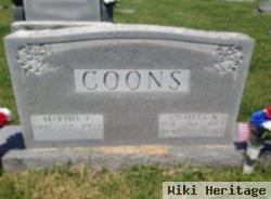 Martha F Coons