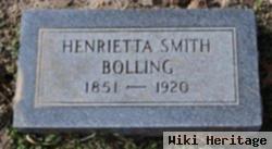 Henrietta Smith Bolling