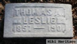 Thomas A. Leslie