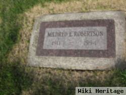 Mildred E. Robertson