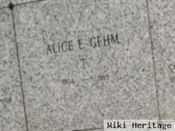 Alice E. Gehm