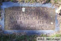 Martha Irene Morton Carson