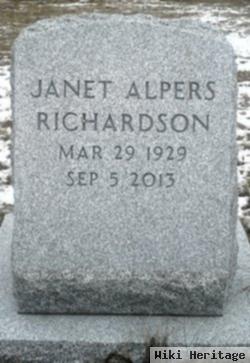 Janet Alpers Richardson