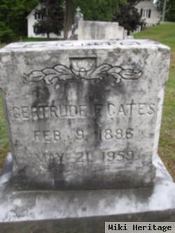 Gertrude F. Cates