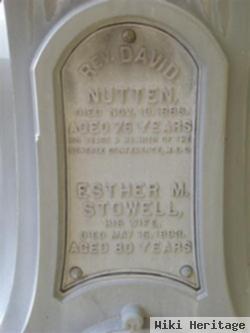 Esther Maria Stowell Nutten