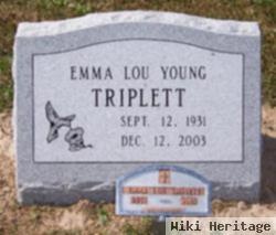 Emma Lou Young Triplett