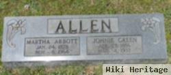 John Green "johnnie" Allen