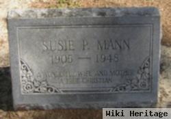 Susie P Mann