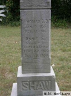 Annie E. Shaw