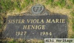 Sr Viola Marie Henige