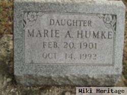 Marie A Humke