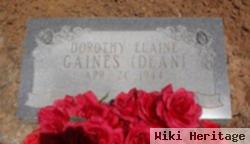 Dorothy Elaine Dean Gaines