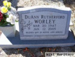 Duann Rutherford Worley