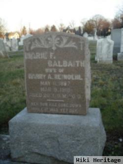 Mary F. "marie" Galbraith Reinoehl