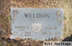 Harold Eugene "gene" Weldon