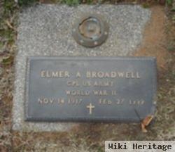 Elmer A Broadwell