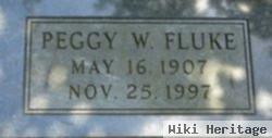 Peggy W Woodworth Fluke