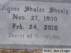 Agnes Elizabeth Shuler Shealy