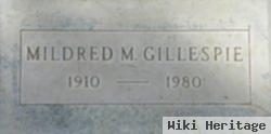 Mildred M Gillespie