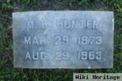 Malcolm Kenmore "m.k." Hunter, Sr