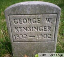 George Washington "wash" Kensinger