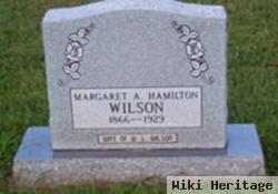 Margaret A Hamilton Wilson