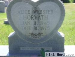 Alice Webster Horvath