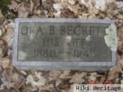 Ora B. Beckett