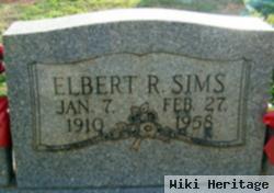 Elbert Rolan Sims