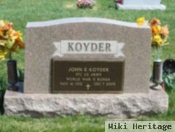 John E. Koyder