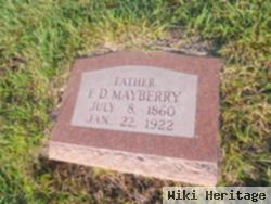 Fred D Mayberry, Jr