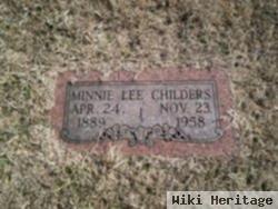 Minnie Lee Childers