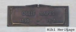 Robert "ollie" Mapes