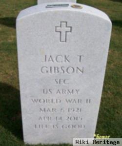 Jack T Gibson