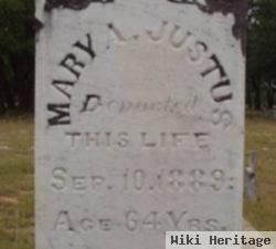 Mary A. Stradley Justus