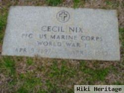 Pfc Cecil Nix